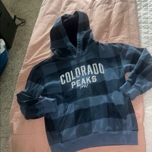 Boys H&M blue hooded sweatshirt size 6X/7